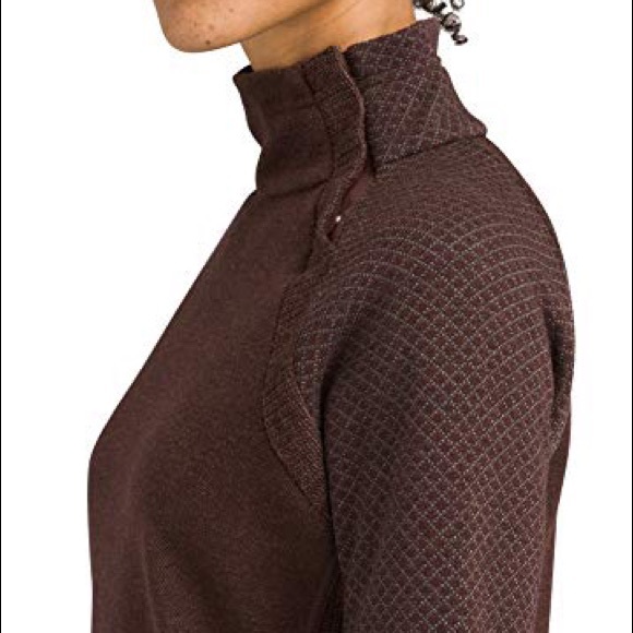 PrAna Brandie Sweater in cocoa heather - Picture 4 of 9